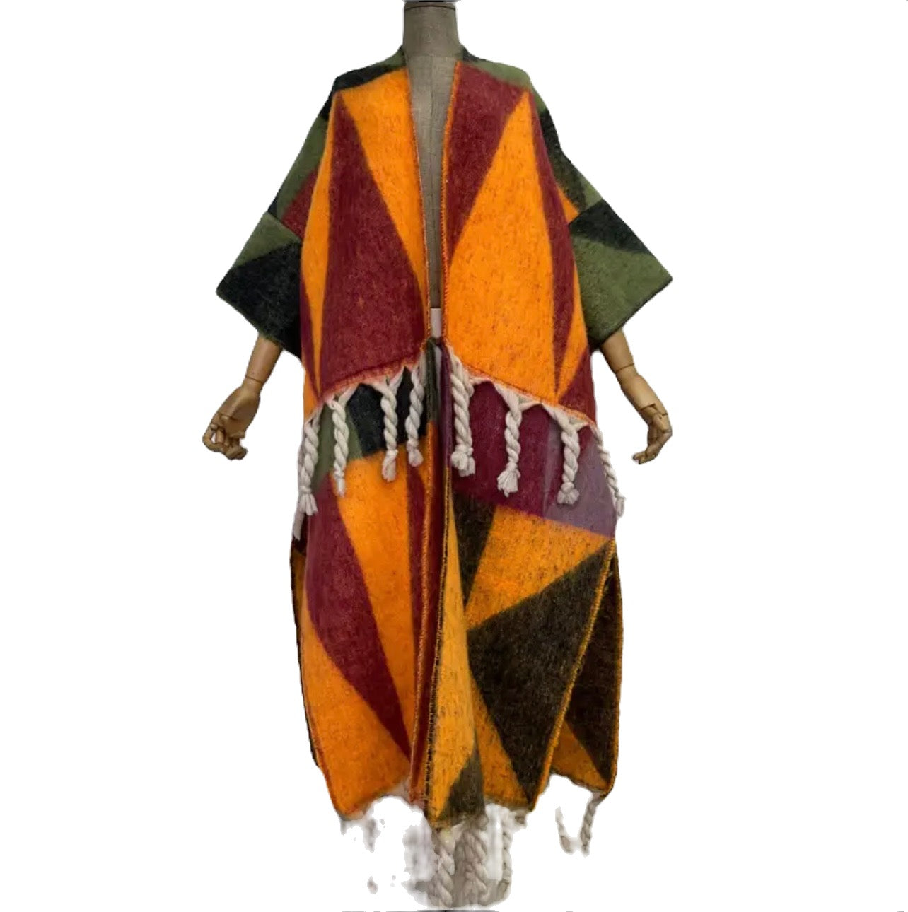 Ohema Trench Jacket with Tassle