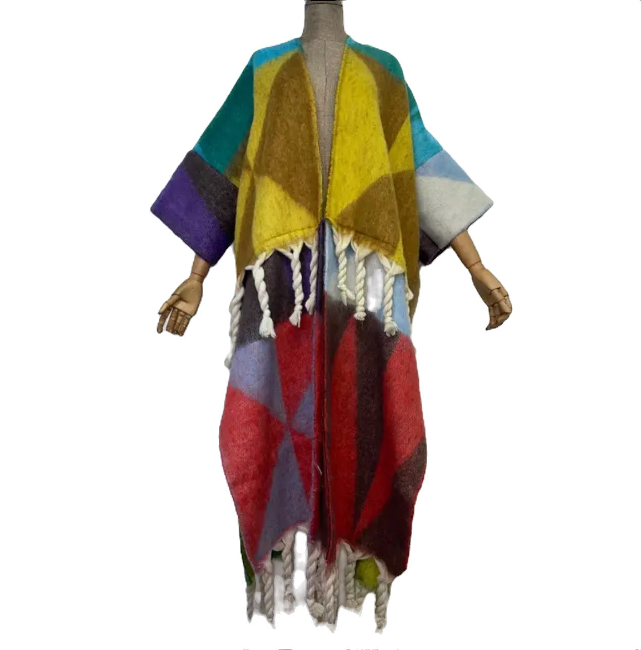 Ohenenana Trench Jacket with Tassle