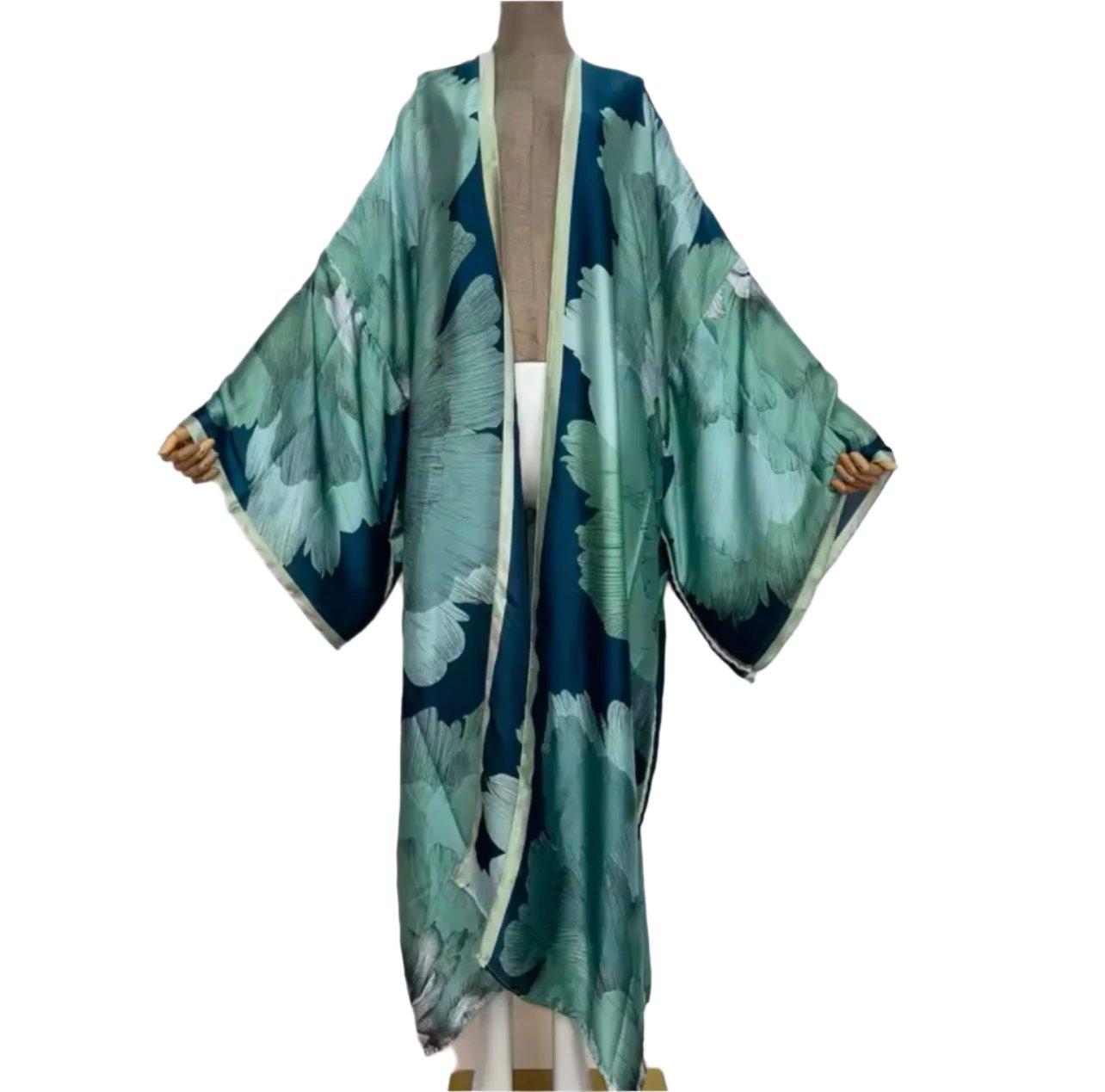 Pine Floral-Sexy Kimono Wear