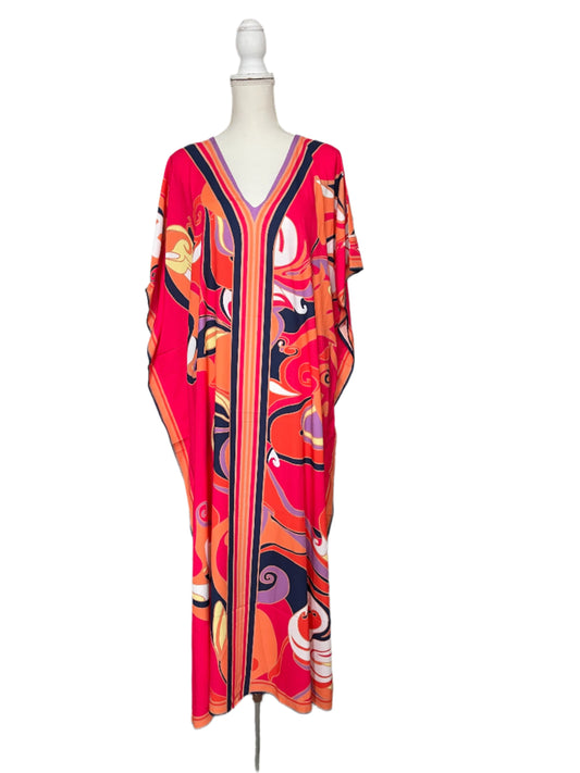 Pink & Purple Splash Muumuu/Kaftan